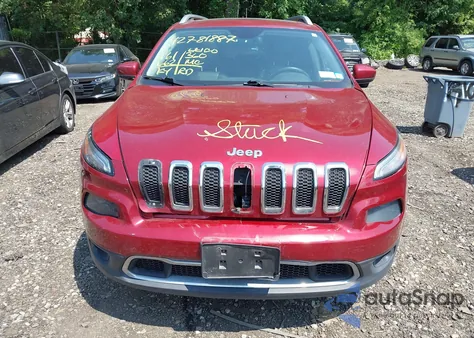 2014 Jeep Cherokee Limited from USA, damaged, VIN 1C4PJMDS6EW282826
